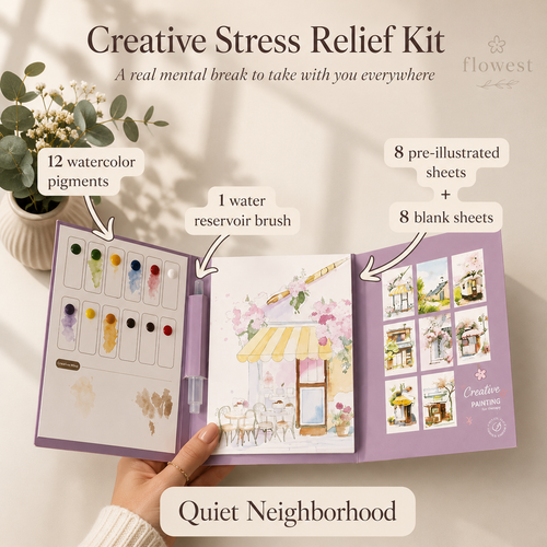 The Daily Calm Kit — 10 Minutes of Color, Zero Stress