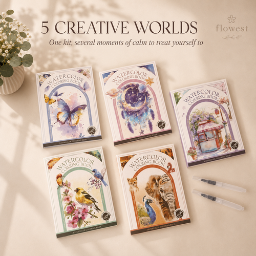 The Daily Calm Kit — 10 Minutes of Color, Zero Stress